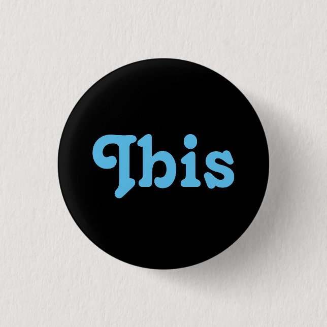 Button Ibis (Front)
