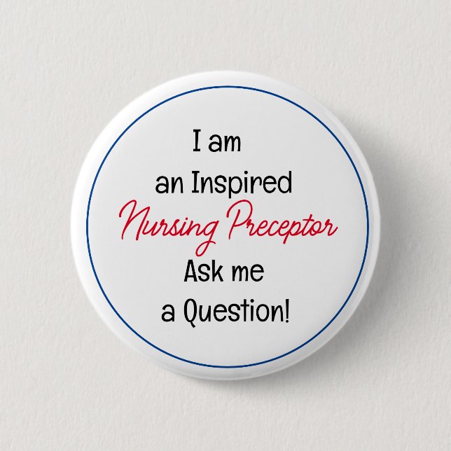 Button - Inspired Preceptor (Front)