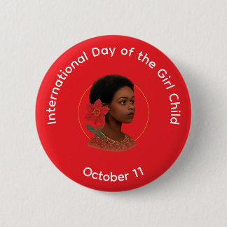 Button - International Day of the Girl Child