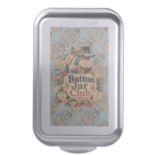 Button Jar Club Cottagecore Sewing Collage Cake Pan