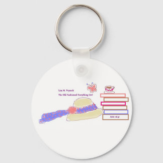 Button Key Chain for Book Lovers!
