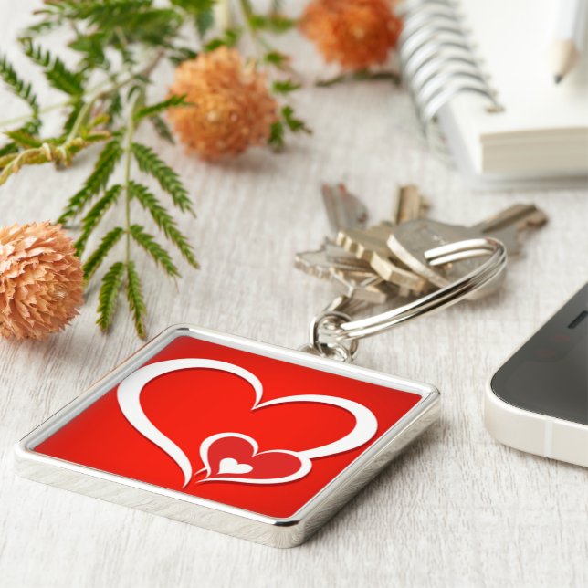 BUTTON KEY CHAIN FOR THAT **VERY SPECIAL SOMEONE** (Side)