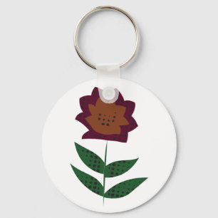 Button Keychain