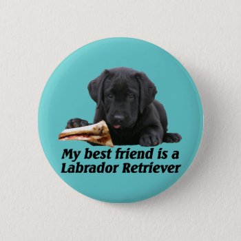 Button "labrador Retriever" by mein_irish_terrier at Zazzle