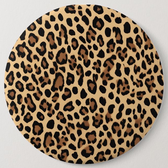 Button, Leopard Spots Button (Front)