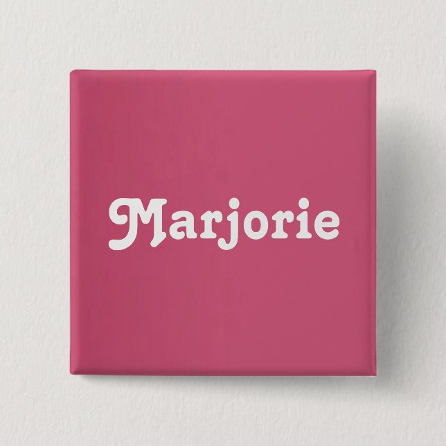 Button Marjorie (Front)