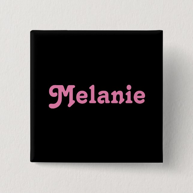 Button Melanie (Front)