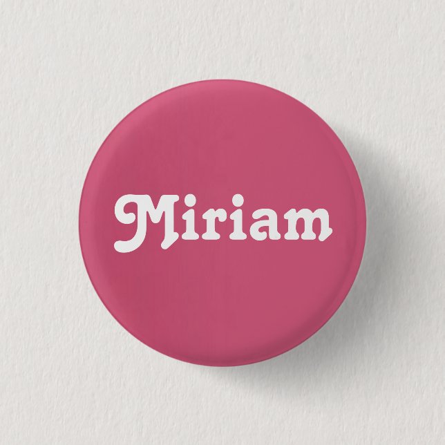 Button Miriam (Front)