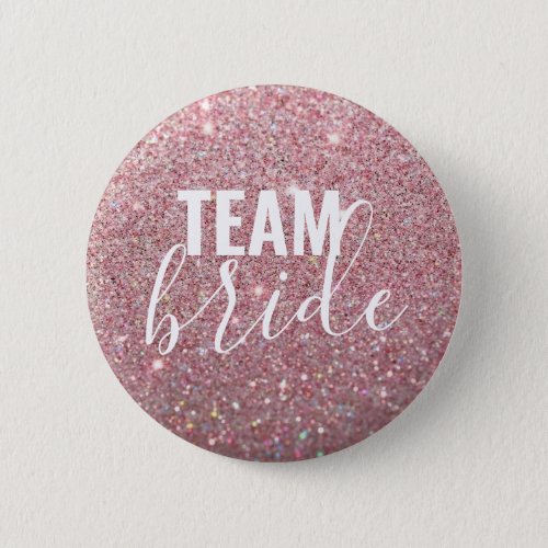 Button _ Mulberry Glitter Fab Team Bride