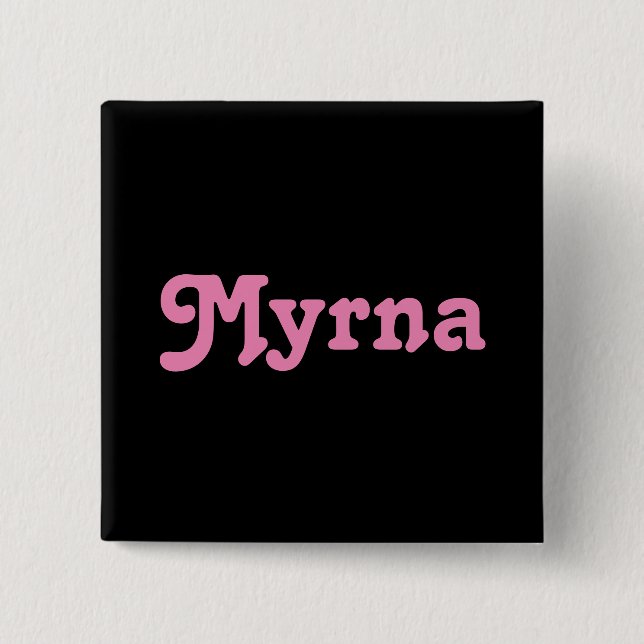 Button Myrna (Front)