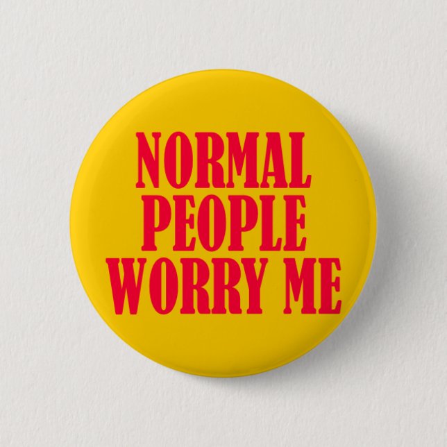 BUTTON_normalpeople Pinback Button (Front)
