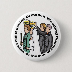 Button: Orthodox Wedding Pinback Button
