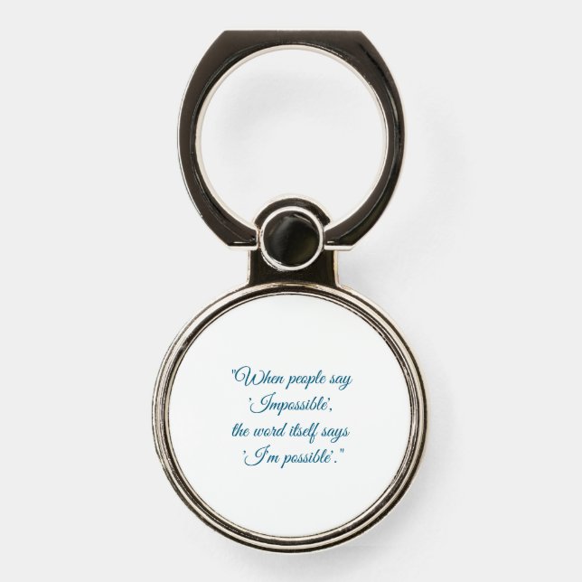 Button Phone Ring Stand (Front)