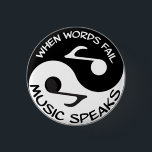 Button pin<br><div class="desc">Music yin and yang</div>