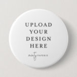 Button Pin 3"<br><div class="desc">Customize your button pin design in Templett. After you are done editing,  download your file in a JPG format (don't forget to turn on the bleed option). Upload your design here by clicking on the blue "Personalize" button.</div>