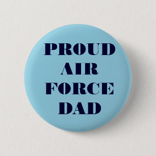 Button Proud Air Force Dad