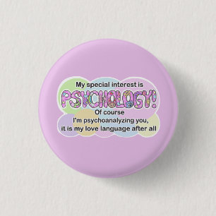 Button, Psychology Love Language (ADHD, Autistic) Button
