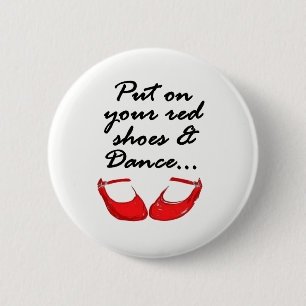 Button - Red Shoes