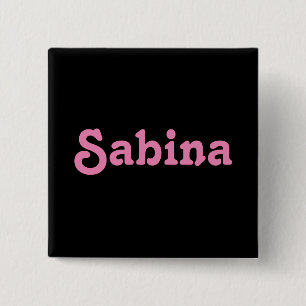 Button Sabina