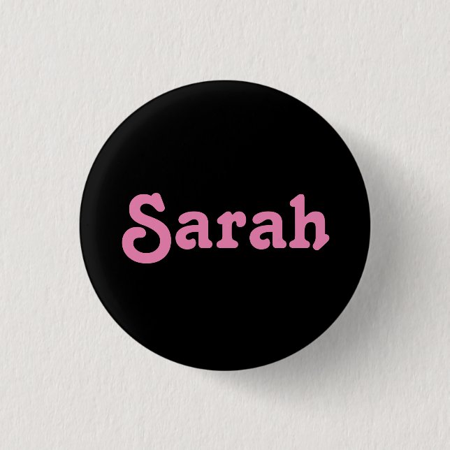 Button Sarah (Front)