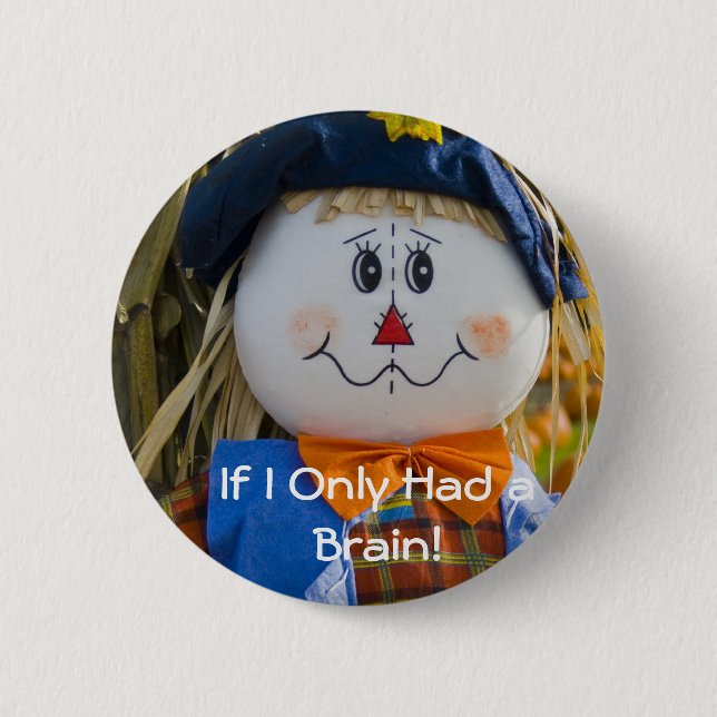 Button:  Scarecrow Button (Front)