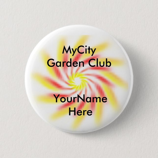 Button - Template club ID badge (Front)