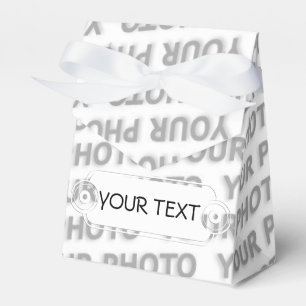 Button Template for your own Photo, Picture, Text Favor Boxes