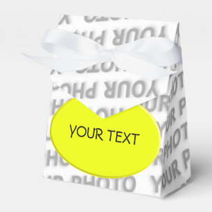 Button Template for your own Photo, Picture, Text Favor Boxes