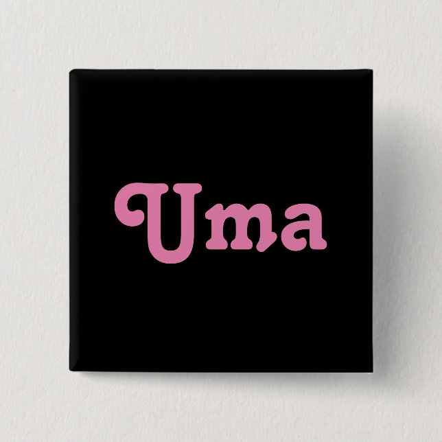 Button Uma (Front)