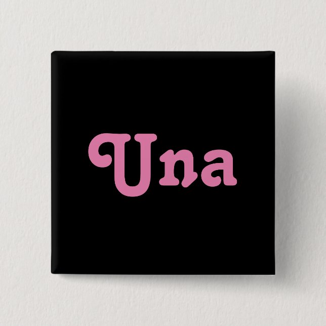 Button Una (Front)