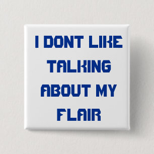 Button Up and Skip the Flair