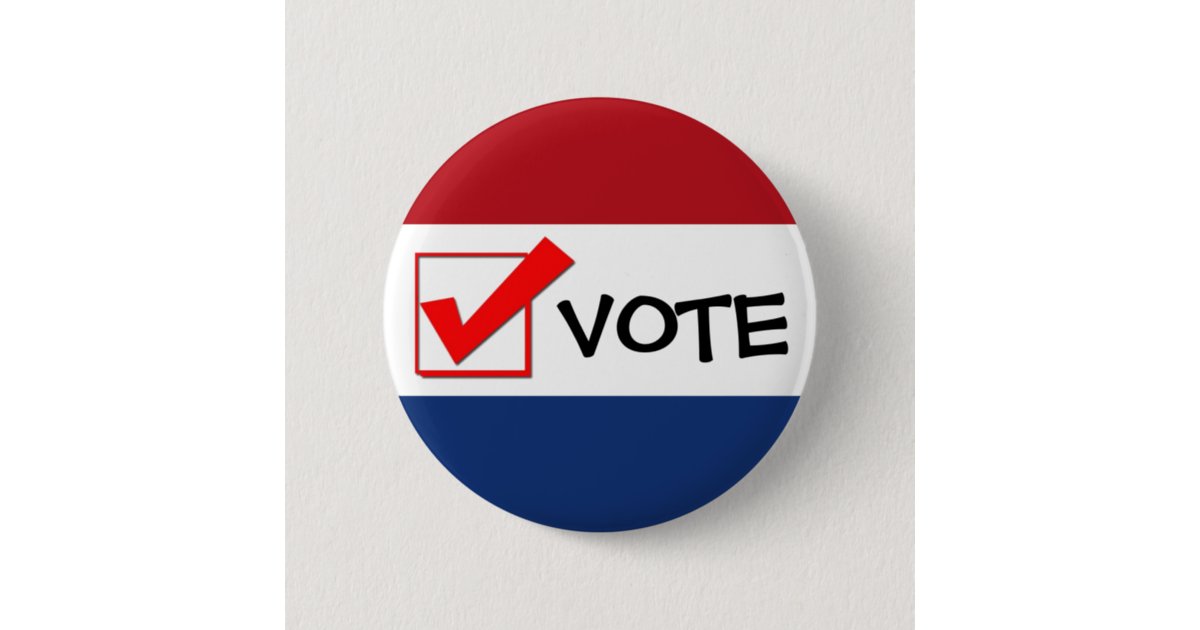 Button Vote Zazzle