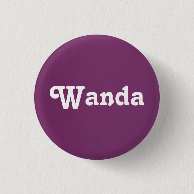 Button Wanda (Front)
