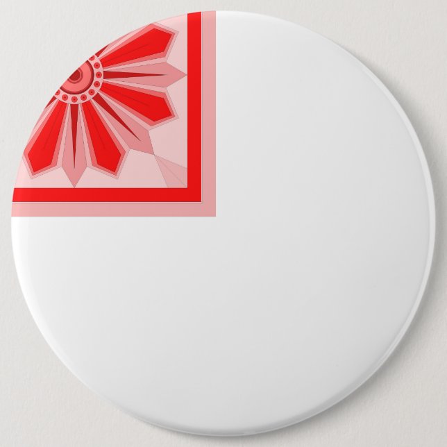 Button with art of flower (Front)