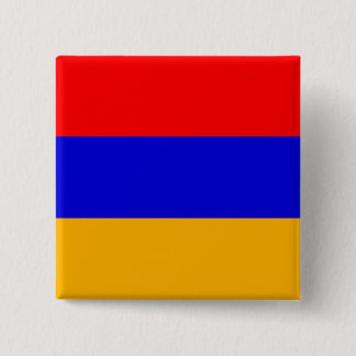 Button with Flag of Armenia