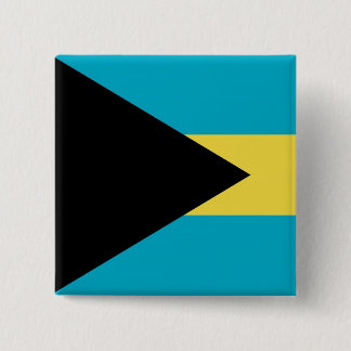 Button with Flag of Bahamas