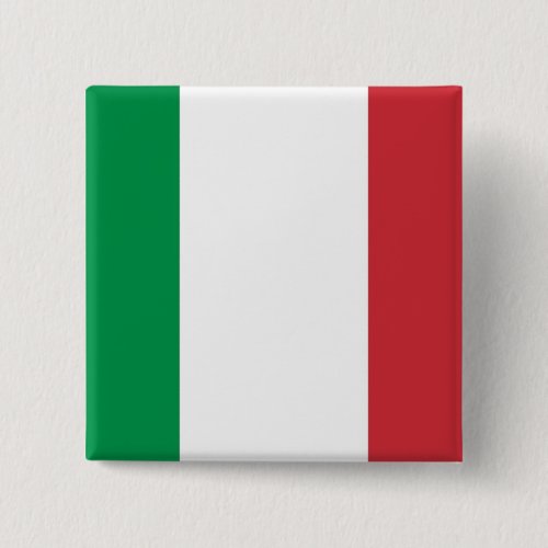 Button with Flag of Italy