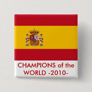 Button with Flag of Spain