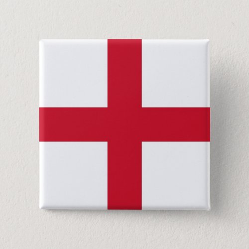 Button with Flag of the England