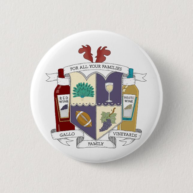 Button with Pin Back (Front)