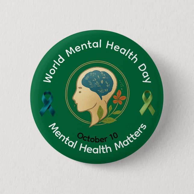 Button - World Mental Health Day (Front)