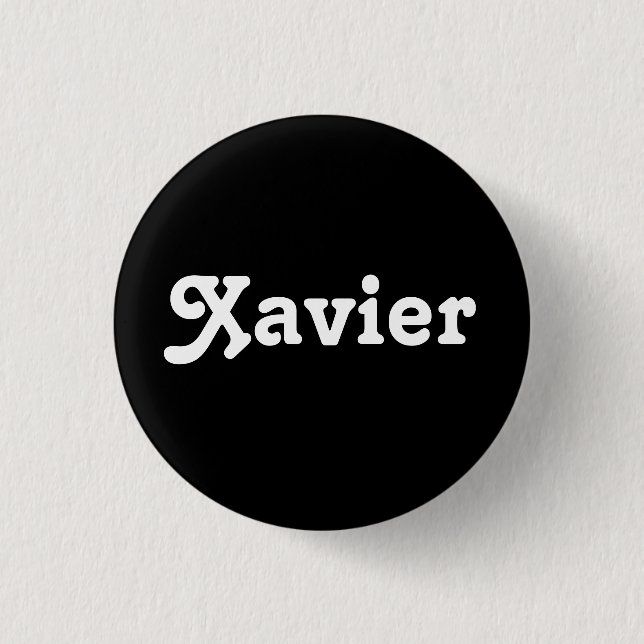 Button Xavier (Front)