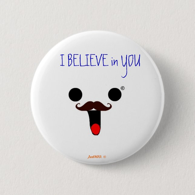 ButtonBud. © Pinback Button (Front)