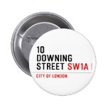 10  downing street  Buttons