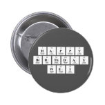 Happy
 Birthday
 Wei  Buttons
