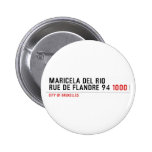 Maricela del Rio Rue de Flandre 94  Buttons