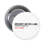Gregory Myers Lane  Buttons