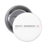 Khady denewade  Buttons