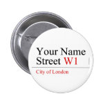 Your Name Street  Buttons