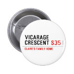 Vicarage Crescent  Buttons